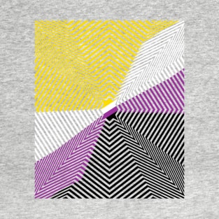 nonbinary optical illusion T-Shirt
